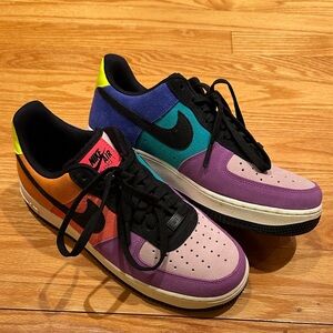 Nike Multicolor Air Force 1 sneakers